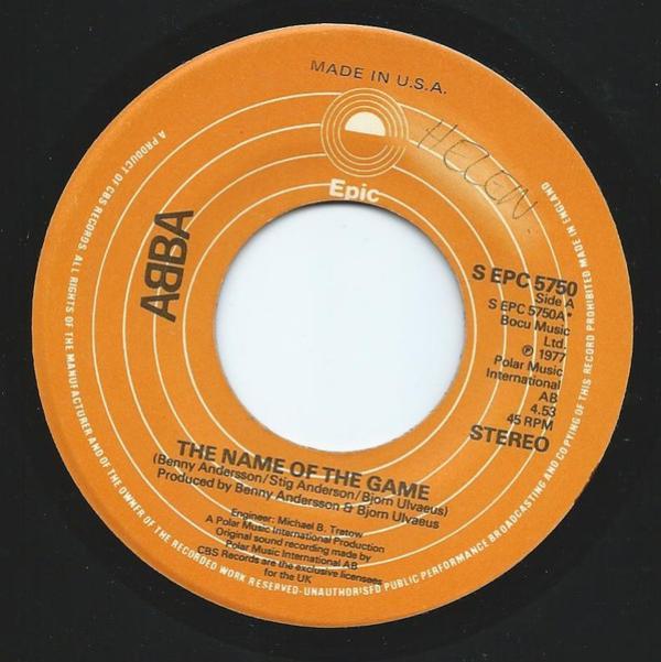 ABBA - The Name Of The Game