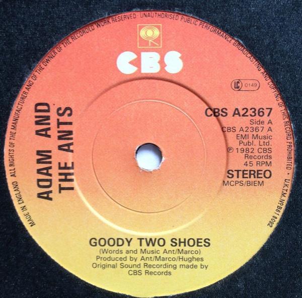 Adam And The Ants - Goody Two Shoes