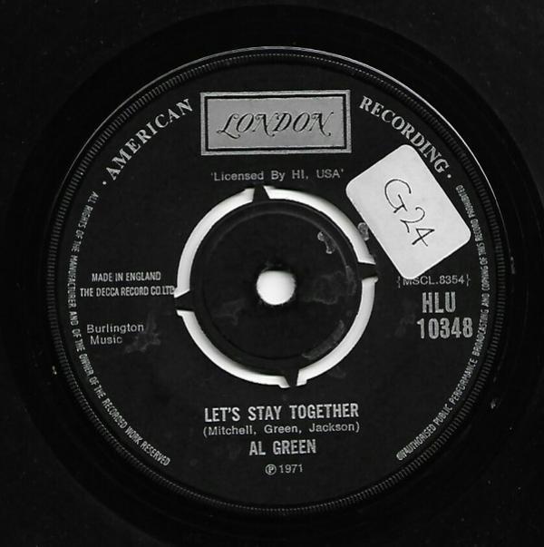 Al Green - Let's Stay Together