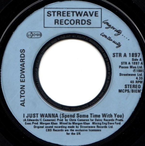 Alton Edwards - I Just Wanna (Spend Some Time With You)