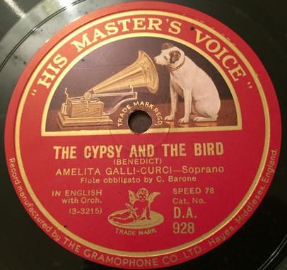 Amelita Galli-Curci - The Gypsy And The Bird / Parla!