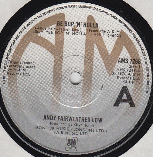 Andy Fairweather-Low - Be Bop 'N' Holla