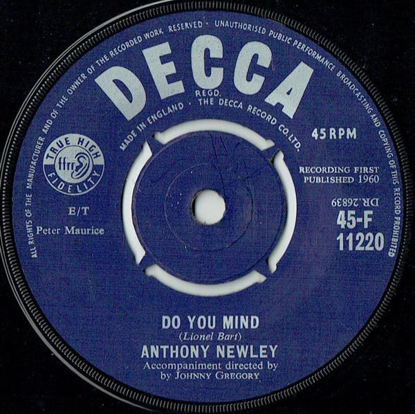 Anthony Newley - Do You Mind