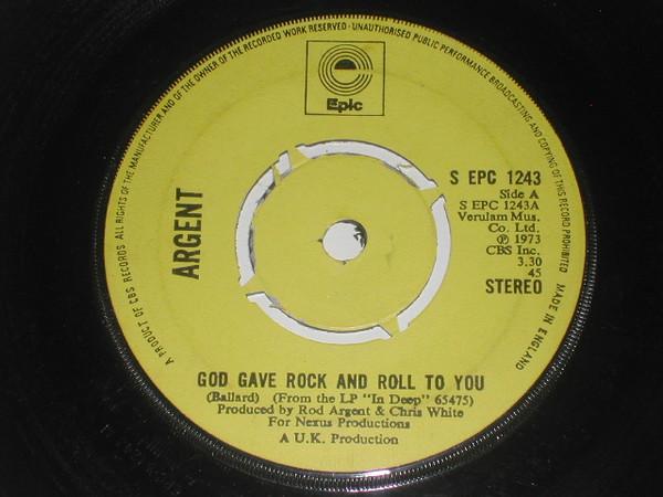 Argent - God Gave Rock And Roll To You