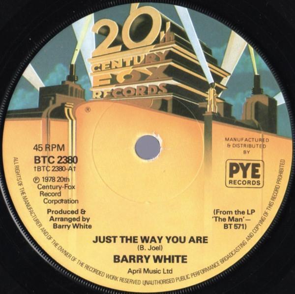 Barry White - Just The Way You Are
