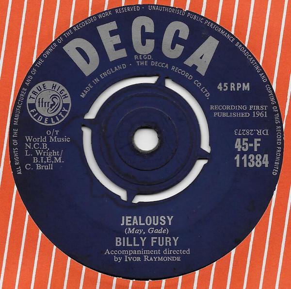 Billy Fury - Jealousy