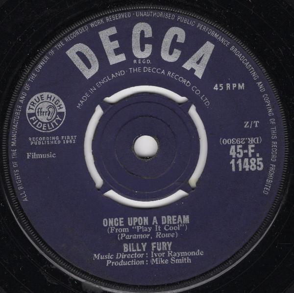 Billy Fury - Once Upon A Dream