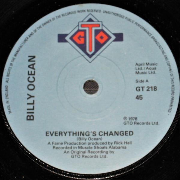 Billy Ocean - Everything's Changed