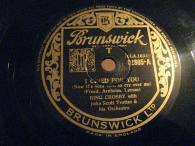 Bing Crosby - I Cried For You (Now It's Your Time To Cry Over Me) / Stardust