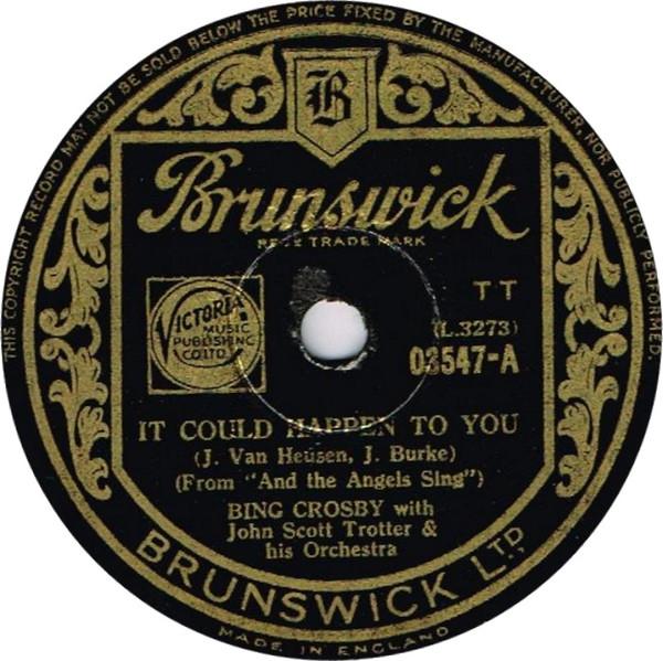 Bing Crosby - It Could Happen To You / The Day After Forever