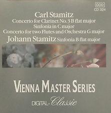 Carl Stamitz, Anton Stamitz - Concerto For Clarinet No. 3 B Flat Major, Sinfonia In C Major, Concerto For Two Flutes And Orchestra In G Major