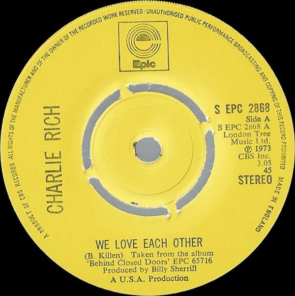 Charlie Rich - We Love Each Other