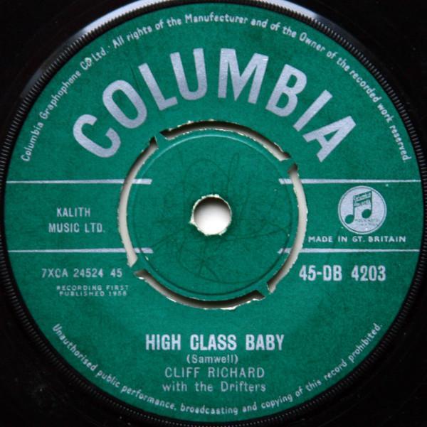 Cliff Richard & The Drifters - High Class Baby / My Feet Hit The Ground