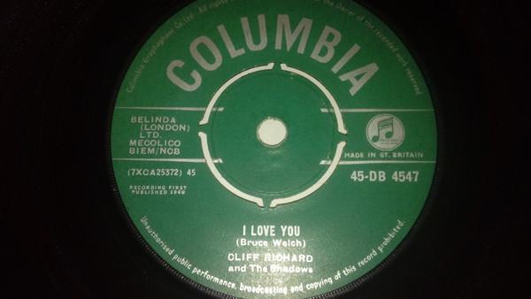 Cliff Richard & The Shadows - I Love You