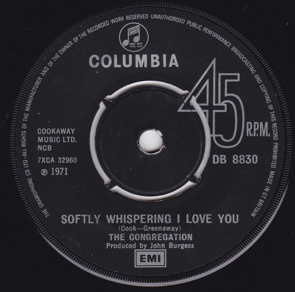 Congregation (2) - Softly Whispering I Love You