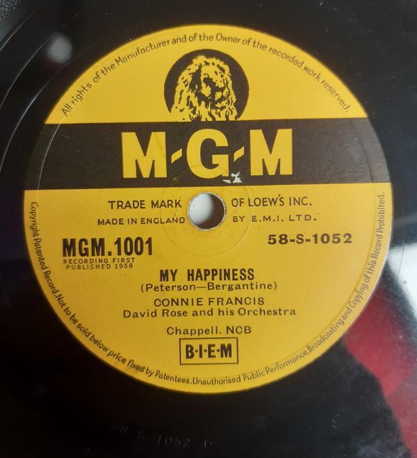 Connie Francis - My Happiness / Happy Days And Lonely Nights
