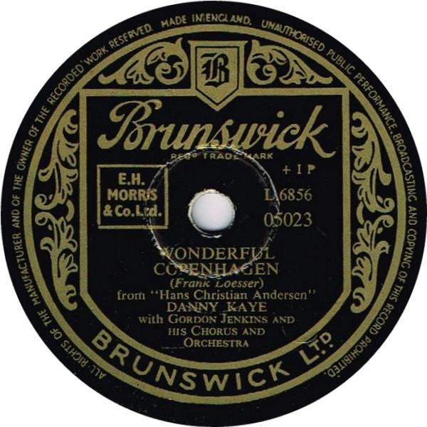 Danny Kaye (2) - Wonderful Copenhagen / Anywhere I Wander