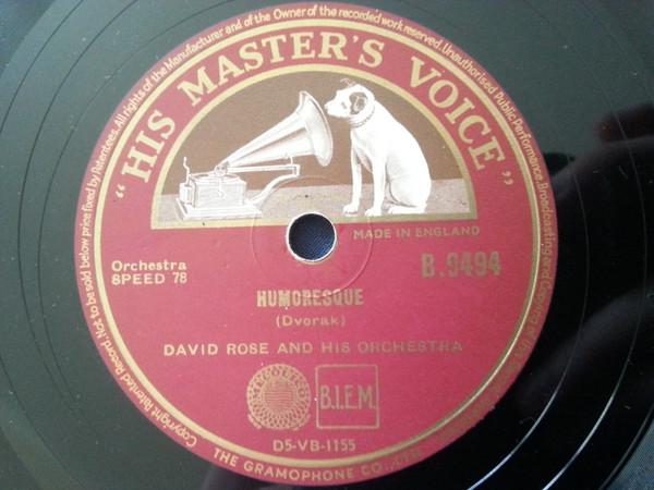 David Rose & His Orchestra - One Love / Humoresque