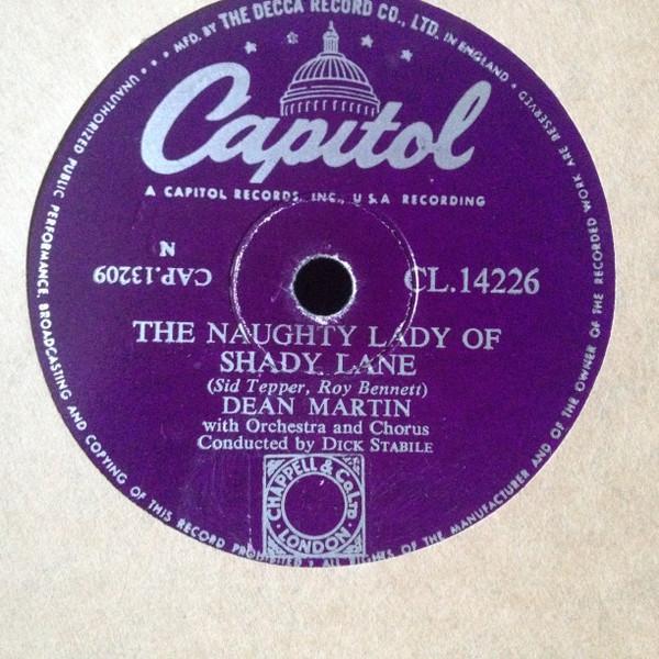 Dean Martin - Let Me Go, Lover / The Naughty Lady Of Shady Lane