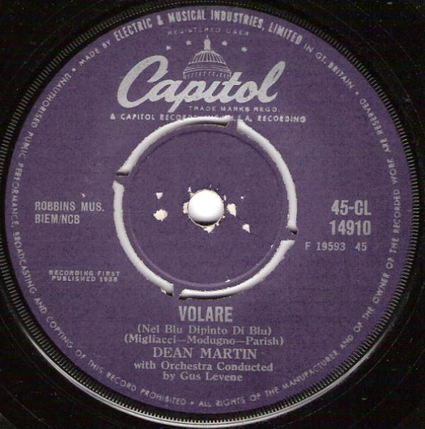 Dean Martin - Volare (Nel Blu Dipinto Di Blu)