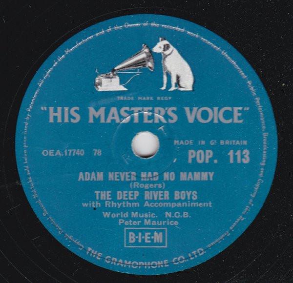 Deep River Boys, Sid Phillips Band - Adam Never Had No Mammy / Rock Around The Clock