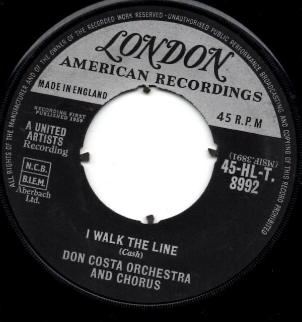 Don Costa's Orchestra And Chorus - I Walk The Line / Cat Walk