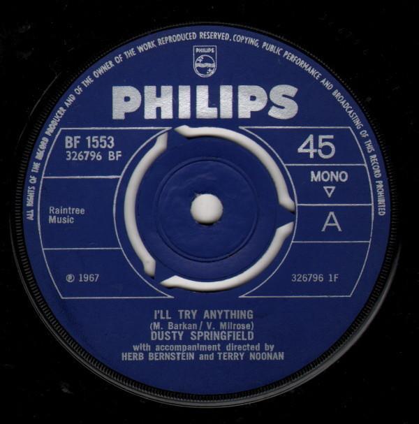 Dusty Springfield - I'll Try Anything