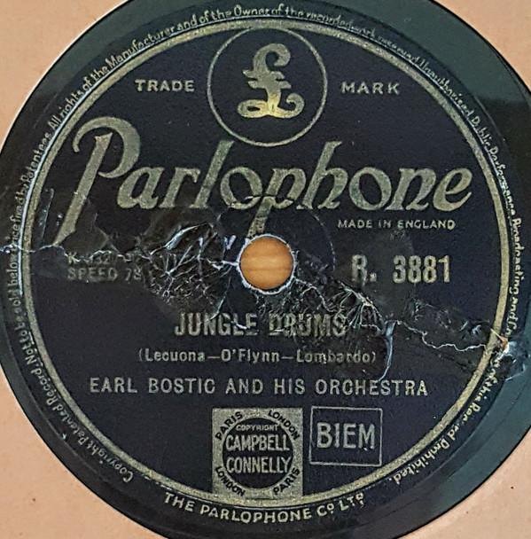 Earl Bostic And His Orchestra - Jungle Drums / Danube Waves