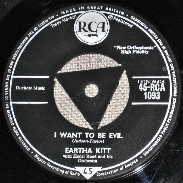 Eartha Kitt - I Want To Be Evil