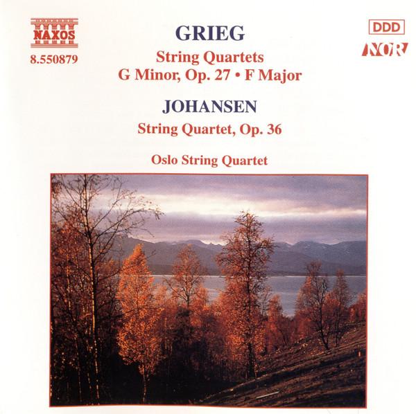 Edvard Grieg, David Monrad Johansen, Oslo String Quartet - String Quartets