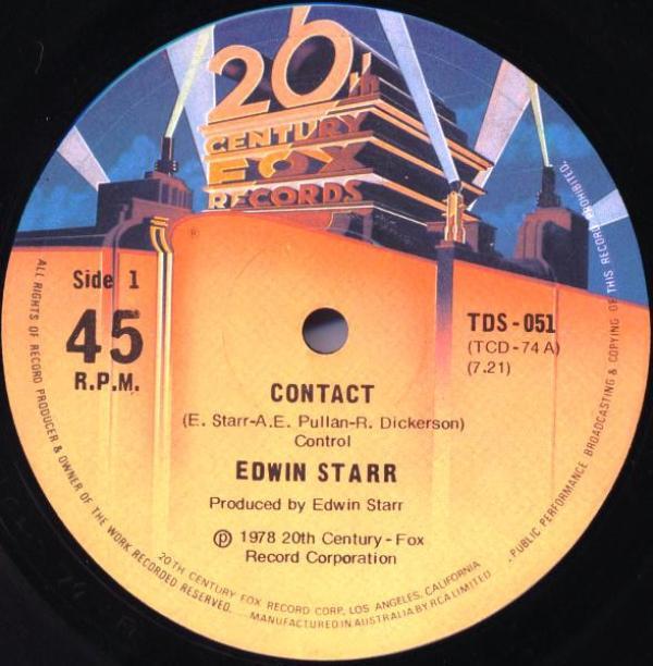 Edwin Starr - Contact / Don't Waste Your Time