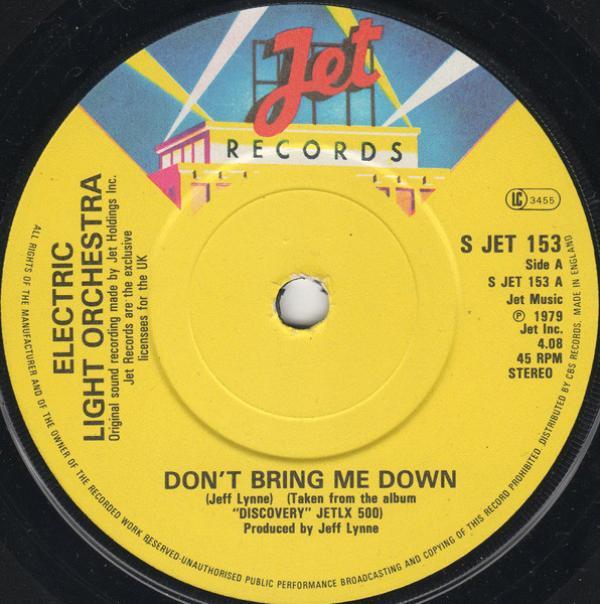 Electric Light Orchestra - Don't Bring Me Down
