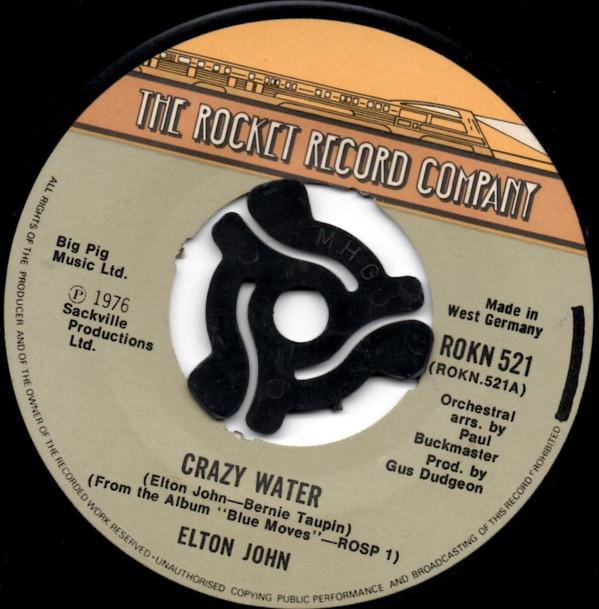 Elton John - Crazy Water / Chameleon