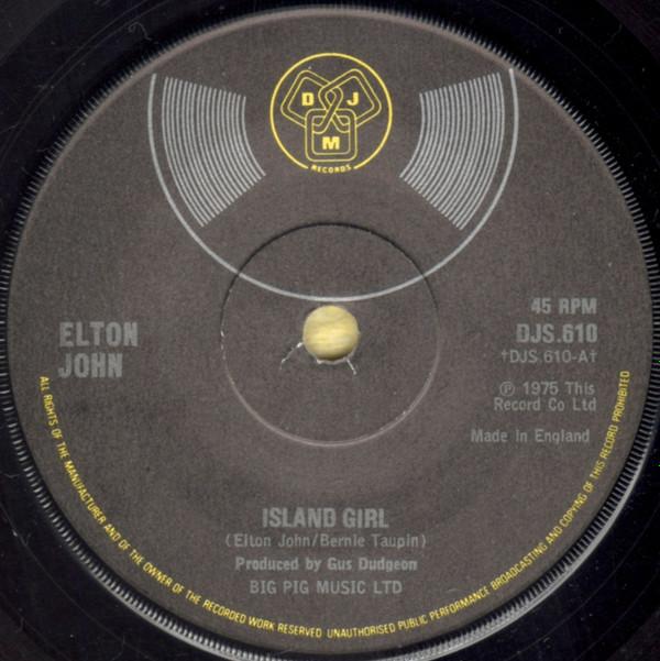 Elton John - Island Girl