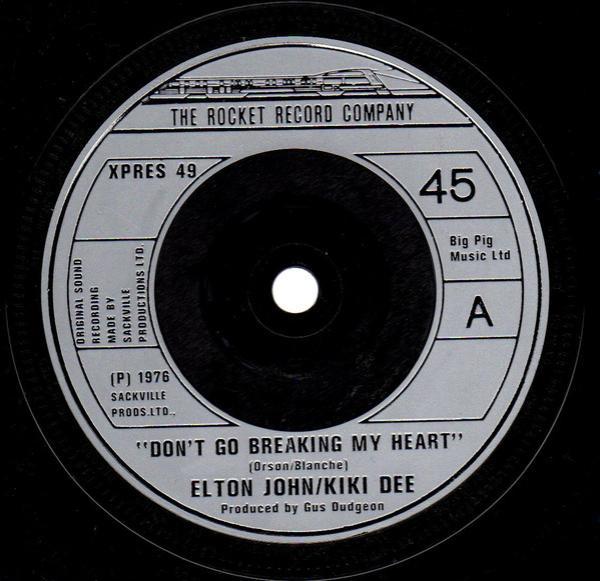 Elton John, Kiki Dee - Don't Go Breaking My Heart