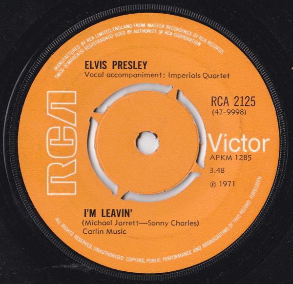 Elvis Presley - I'm Leavin'
