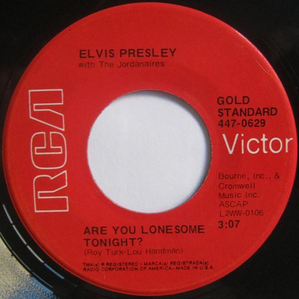 Elvis Presley, The Jordanaires - Are You Lonesome Tonight?