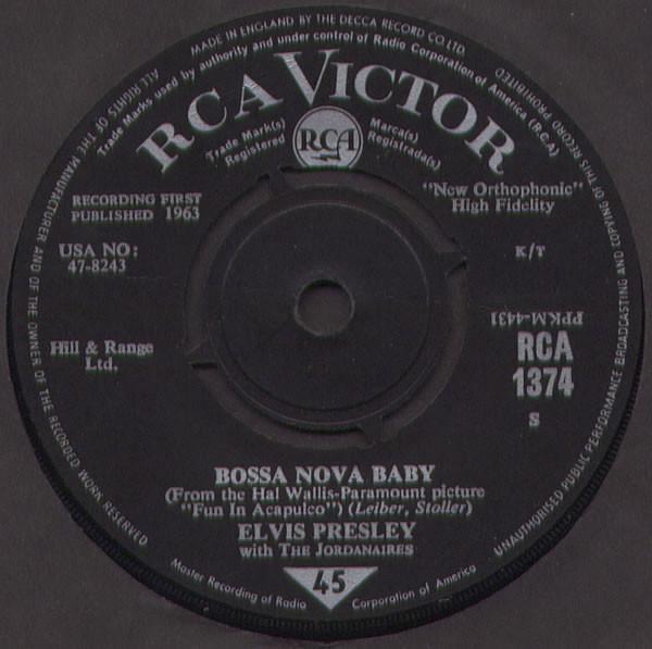 Elvis Presley, The Jordanaires - Bossa Nova Baby
