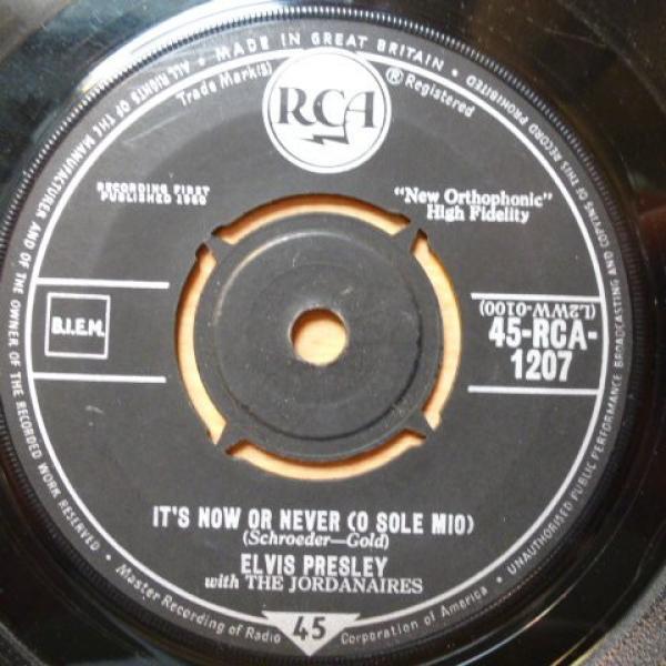 Elvis Presley, The Jordanaires - It's Now Or Never (O Sole Mio)