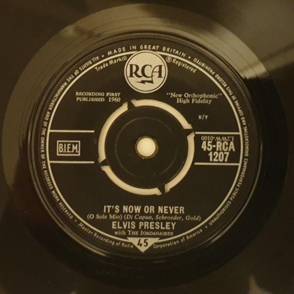 Elvis Presley, The Jordanaires - It's Now Or Never (O Sole Mio)