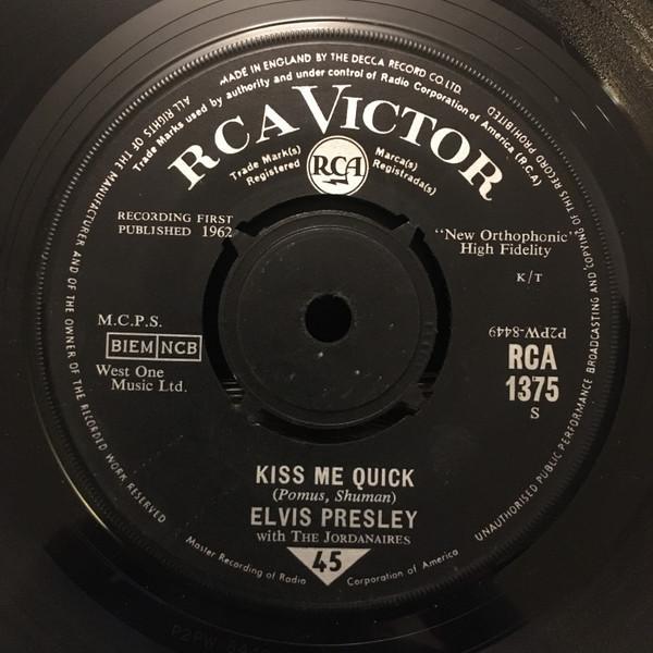 Elvis Presley, The Jordanaires - Kiss Me Quick