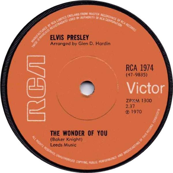 Elvis Presley - The Wonder Of You