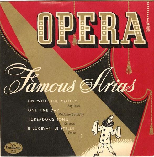 Embassy Opera Stars, Serge Lamont - Opera - Famous Arias