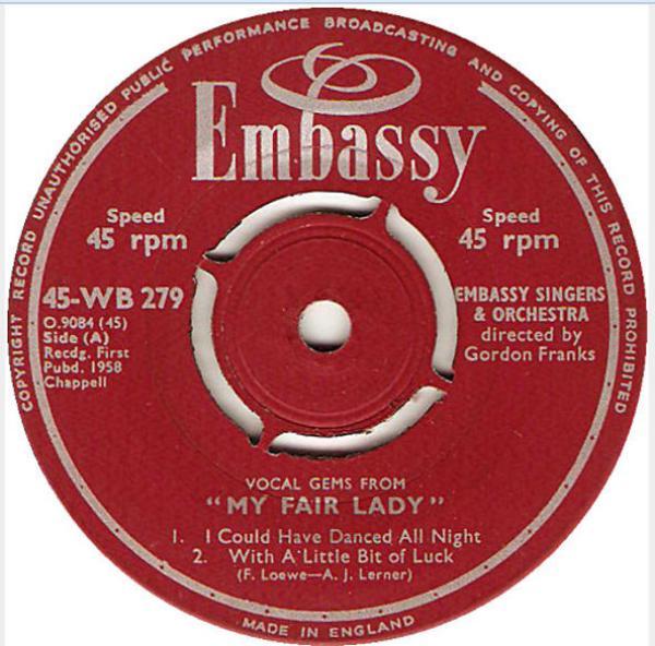 Embassy Singers & Players - My Fair Lady