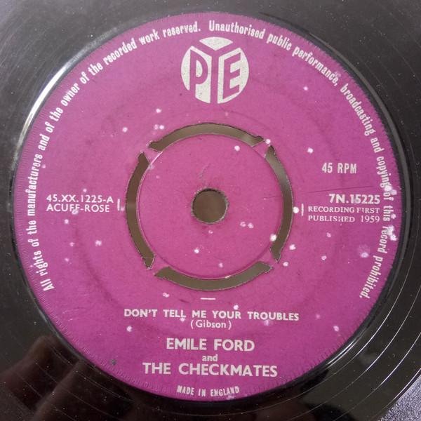 Emile Ford & The Checkmates - Don't Tell Me Your Troubles