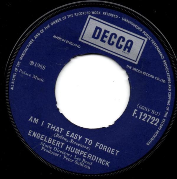 Engelbert Humperdinck - Am I That Easy To Forget