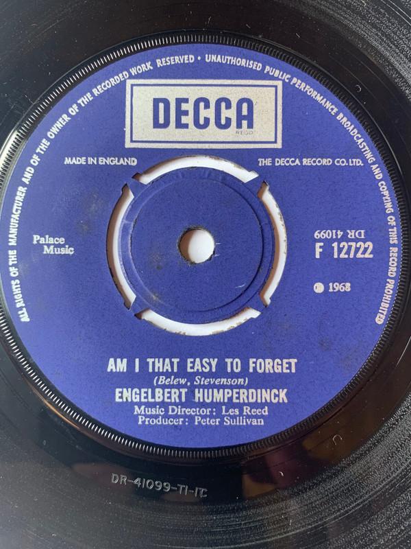 Engelbert Humperdinck - Am I That Easy To Forget