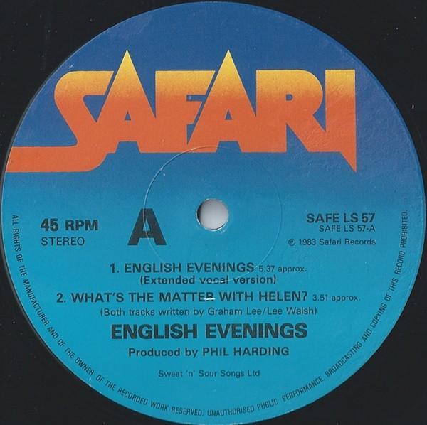 English Evenings - English Evenings