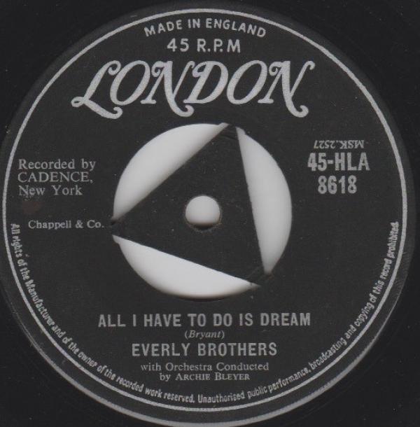 Everly Brothers - All I Have To Do Is Dream / Claudette