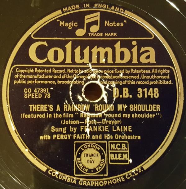 Frankie Laine, Percy Faith & His Orchestra - There's A Rainbow Round My Shoulder / She's Funny That Way
